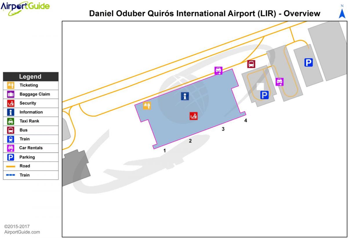 harta Liberia airport terminal